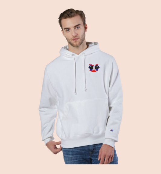 Retardio Clown Face Champion Hoodie