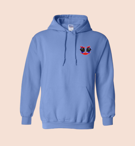 Retardio Clown Face Gildan Hoodie