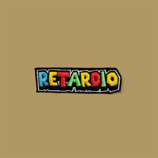 Embroidered Retardio Logo Patch